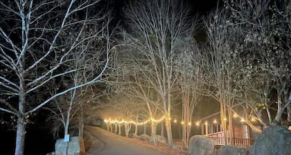 Bobcat Tiny Luxury Cabin on Lake with Inflatables