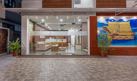 Entrada de la propiedad