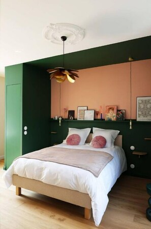 1 habitación, wifi y ropa de cama