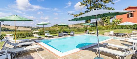 Seasonal outdoor pool