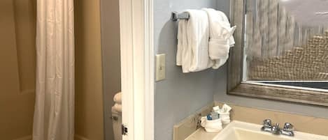 Shower, towels