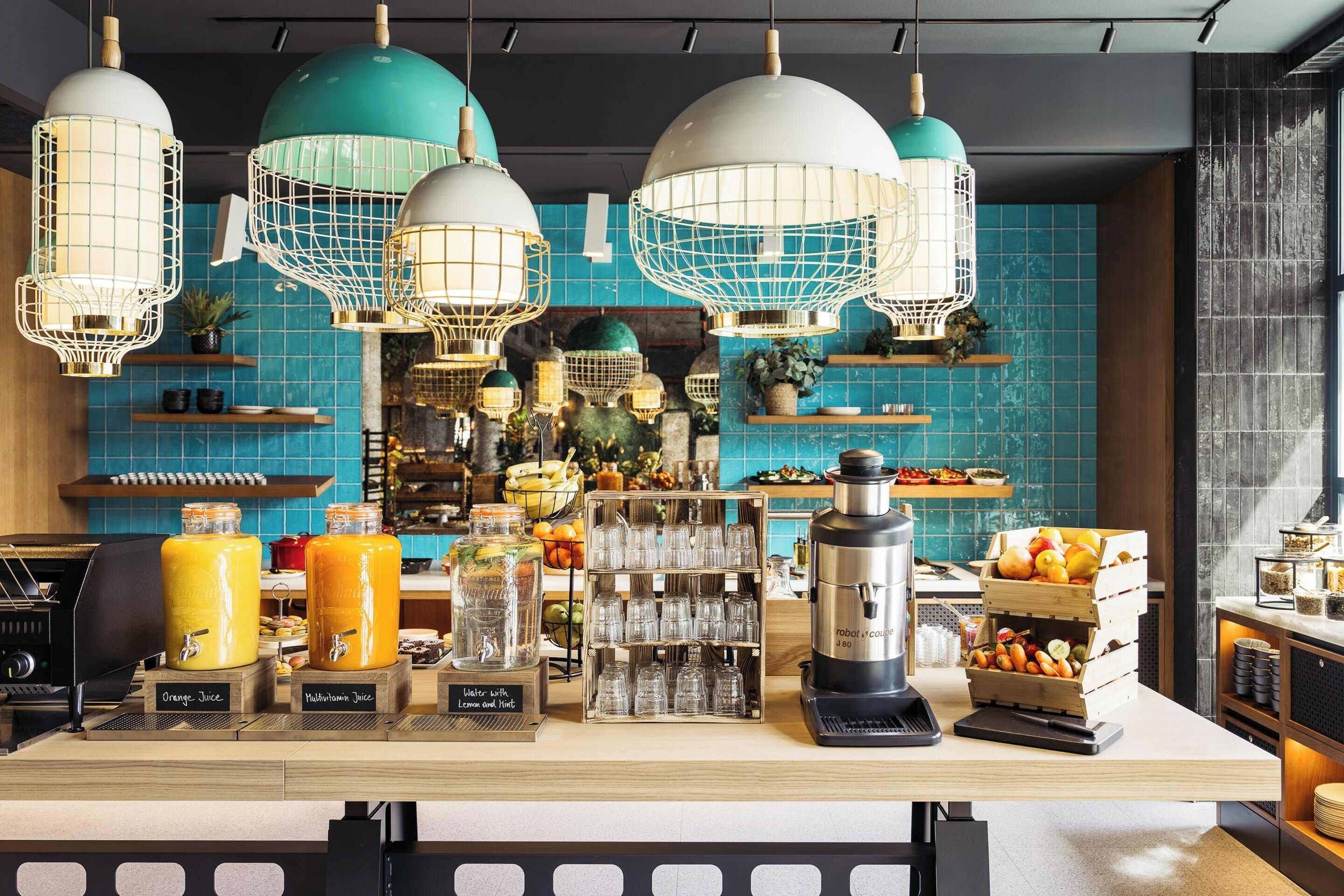 Daily buffet breakfast (EUR 26 per person)