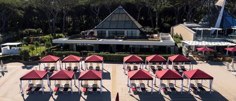 Facciata della struttura