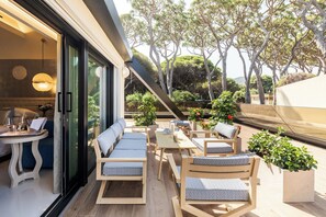 Uitzicht vanuit accommodatie