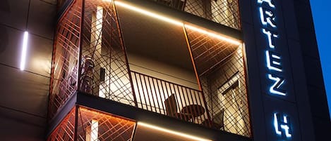 Fassade der Unterkunft