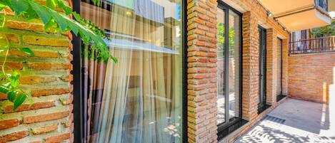 Façade de l’hébergement