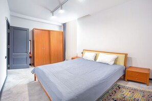 公寓 | 1 間臥室、遮光布/窗簾、熨斗/熨衣板、免費無線上網