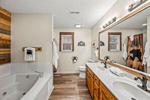 Hair dryer, towels