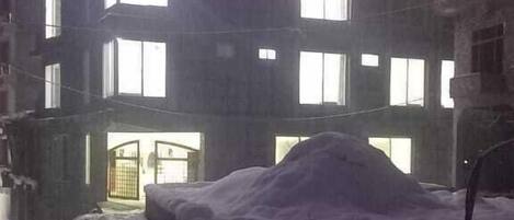 Fassade der Unterkunft