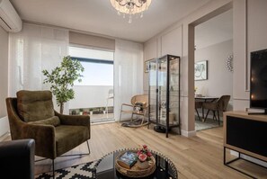 Smart TV - Amour Luxe 4- 80 m2 Kingsize-bett, Bürobereich (Split)