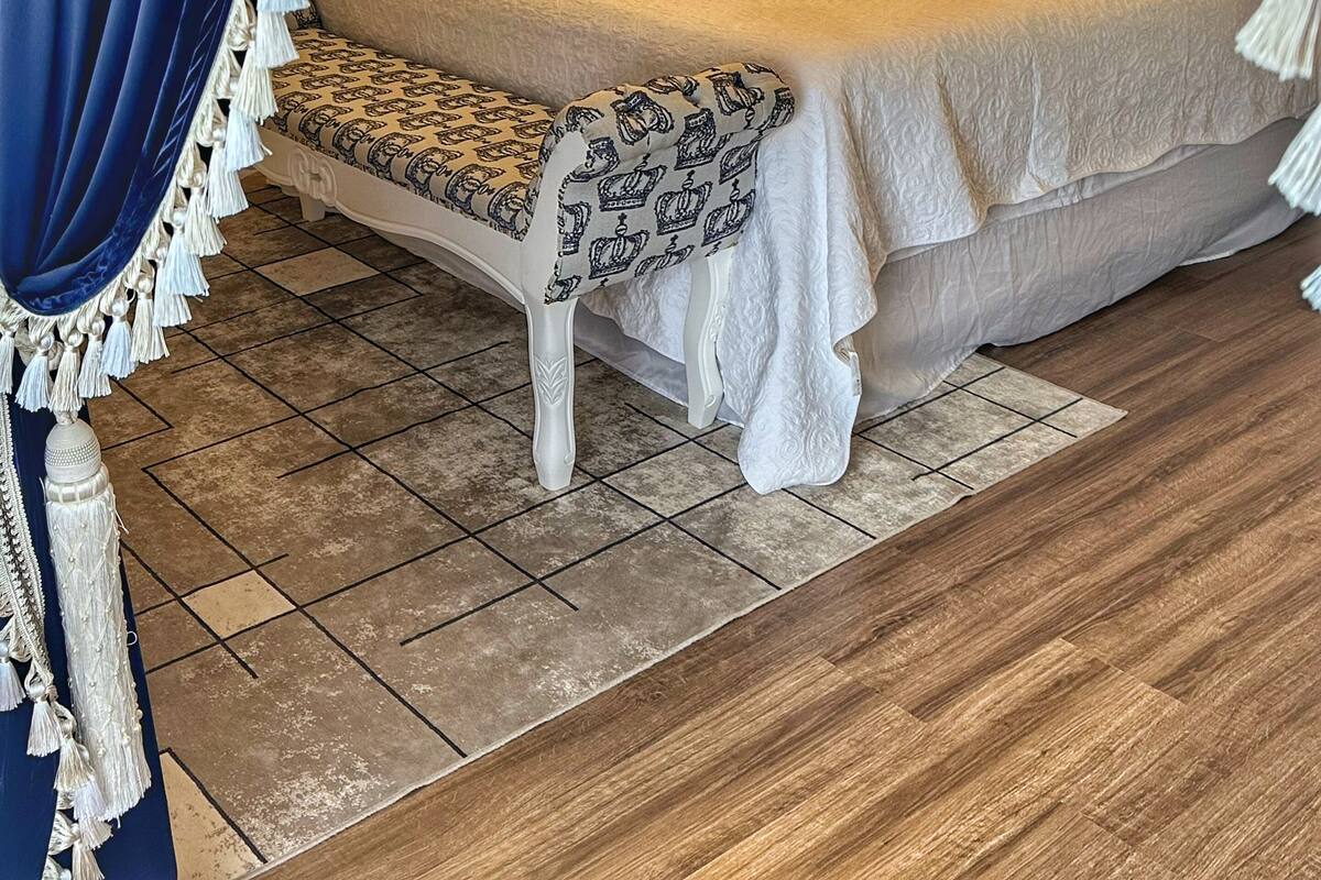 Chalet rustique Deluxe, 1 très grand lit, non-fumeur, salle de bain privée | Bureau, accès au Wi-Fi (inclus)