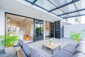 55-inch Smart TV with cable channels