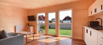 Maison près du lac Jamno et plage Łazy