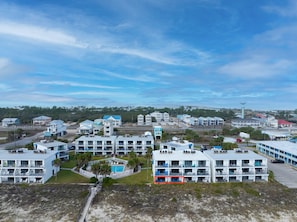 Exterior - Villa G-1: Beach Front, Ground Level, Community Pool,Beach Gear credit included! (St George Island)