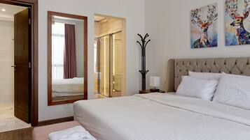 2 soveværelser, strygejern/strygebræt, gratis Wi-Fi, sengetøj