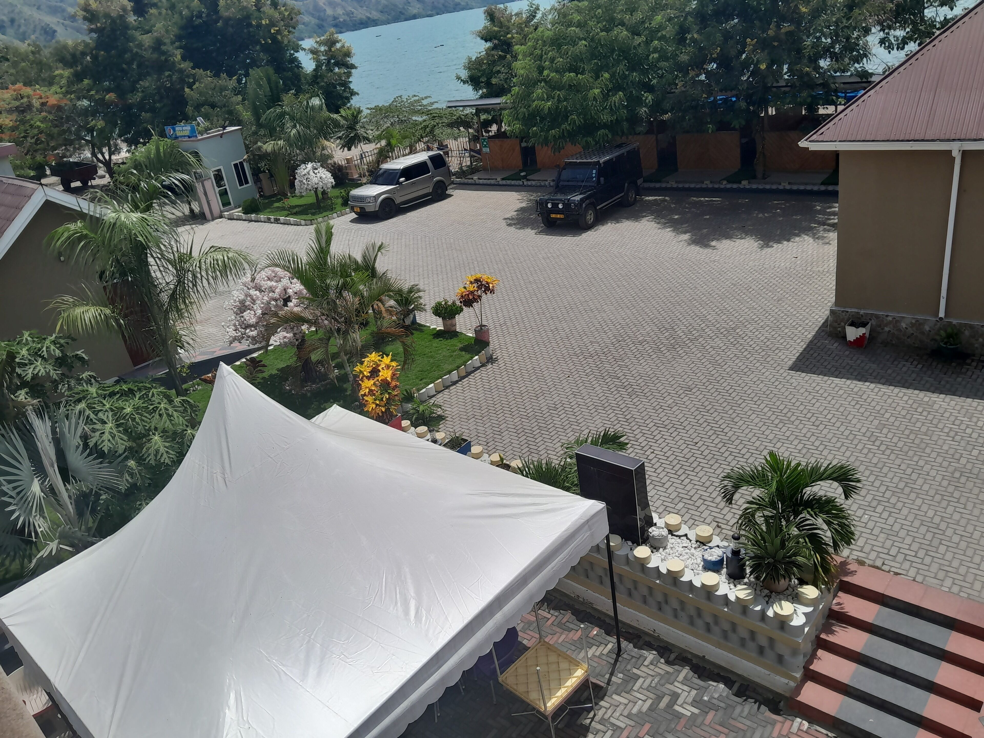 Ausblick vom Zimmer