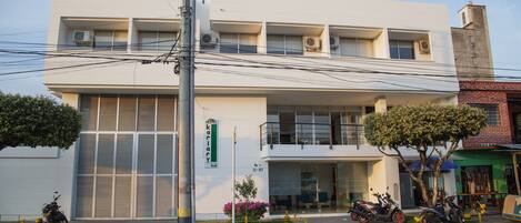 Fassade der Unterkunft