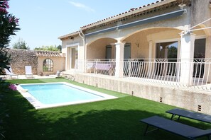 Pool - Vacation rental house with pool MOURIES LS1-434 (Mouriès)