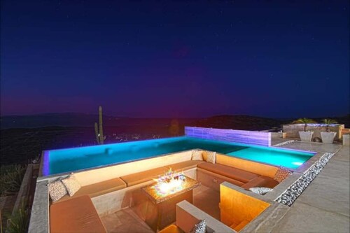 3BR Villa Infinity Pool+Isla Espíritu Santos VIEW!