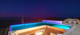 3BR Villa Infinity Pool+Isla Espíritu Santos VIEW!