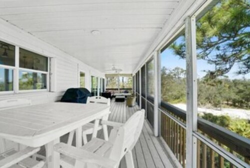 BAYFRONT HOME W/PRIVATE DOCK,PLUS EASY DEEDED BEACH ACCESS! BEST of  BEACH & BAY