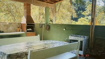 Opções para refeição ao ar livre