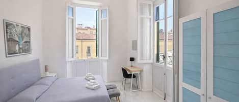 Suite Luxe, 1 lit double et 1 canapé-lit, non-fumeurs | Draps en coton égyptien, literie de qualité supérieure