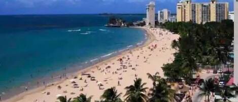 Ubicación a pie de playa, tumbonas y toallas de playa