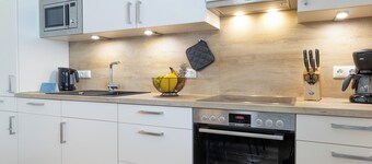 Familienfreundliche Wohnung mit Sauna und Garten