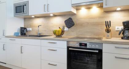 Familienfreundliche Wohnung mit Sauna und Garten