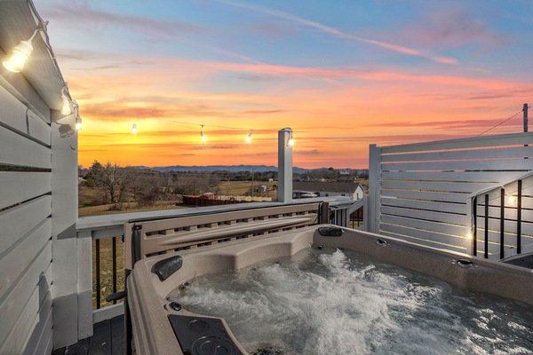 Bain à remous extérieur