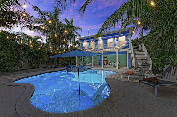 Piscine chauffée