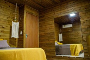 Design Cabin | Soundproofing, free WiFi - Cabanas Aconchego dos Canyons (Praia Grande)