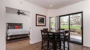 2 bedrooms, desk, iron/ironing board, travel cot