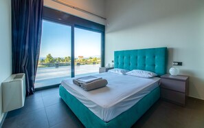4 bedrooms, iron/ironing board, Internet, bed sheets - Villa Karra - Four Bedroom Villa, Sleeps 8 (Agii Apostoli)