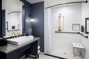 Bathroom shower - The Hoffmann Hotel Basalt Aspen, Tapestry Collection By Hilton (Basalt)