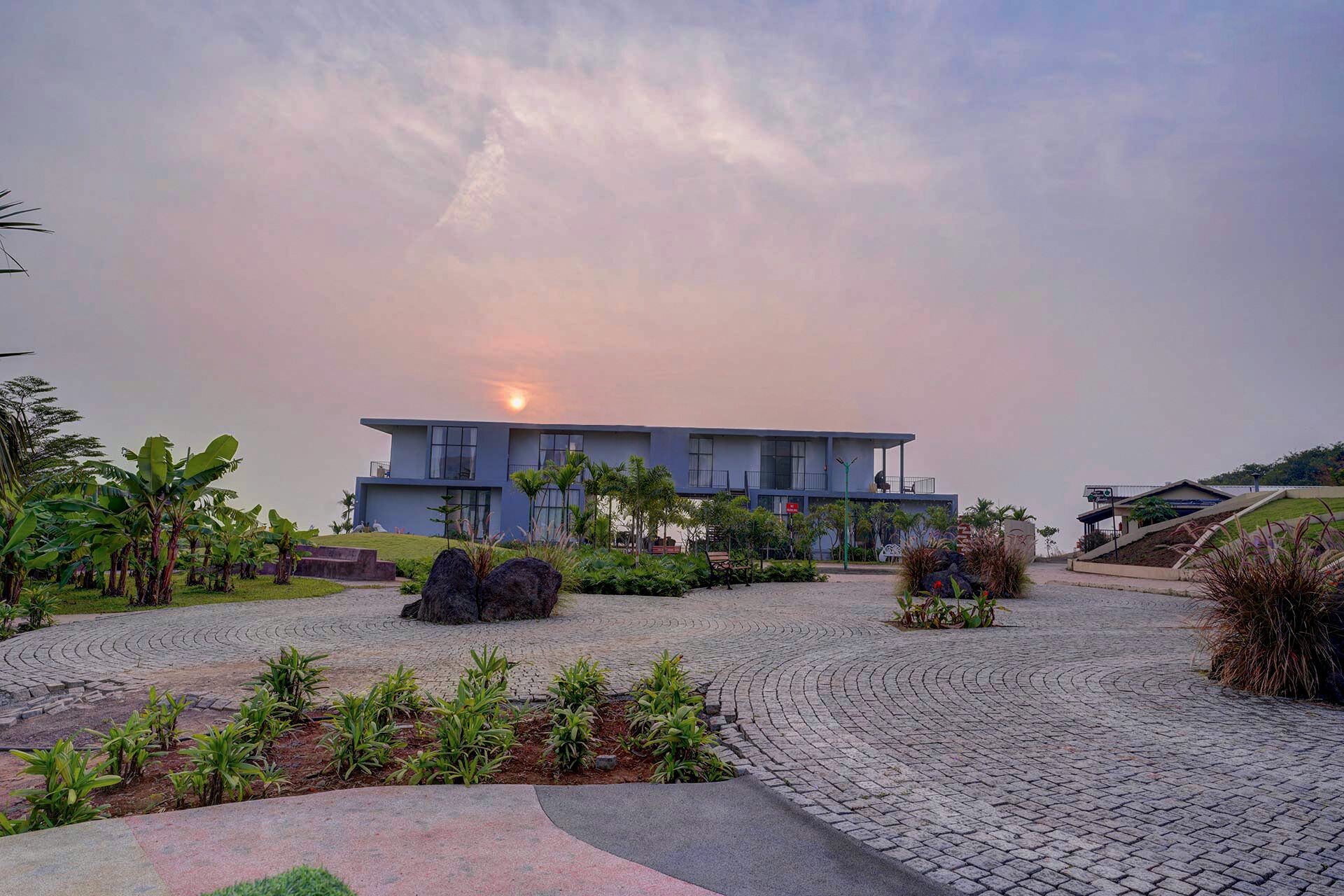 Entrada de la propiedad