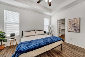 4 soverom, strykejern/-brett, reiseseng for barn og wi-fi