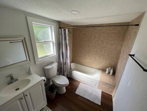 Hårf øner, såpe og toalettpapir