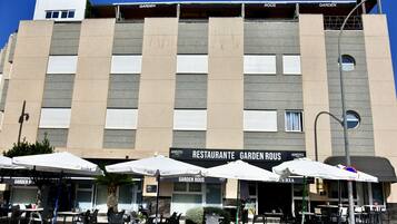 Façade de l’hébergement