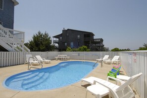 Pool - Surf N Sound -- Pet Friendly 4BR with Ocean and Sound Views in Duck (Duck)