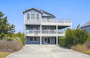 Exterior - Surf N Sound -- Pet Friendly 4BR with Ocean and Sound Views in Duck (Duck)