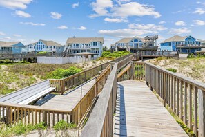Property grounds - Ocean Paradise -- Spacious 7BR Oceanfront with Pool, Hot Tub and More! (Corolla)
