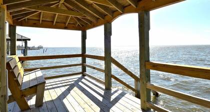 Keepers Loft -- Waterfront Duplex with Pier and Gazebo