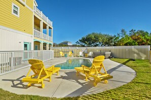 Et oppvarmet basseng