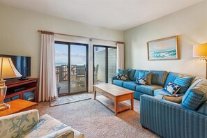 TV - Seawalk Unit 8 -- Oceanfront Townhouse with Pool Access (Kill Devil Hills)