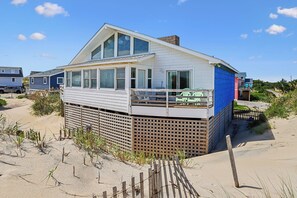 Exterior - Amazing Grace -- Unique and Charming 3BR Oceanfront in South Nags Head (Nags Head)