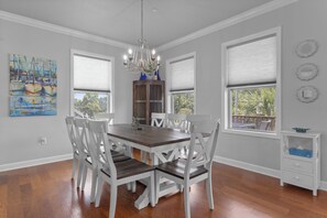 Dining - Seaside Serenity: Pool, Hot tub, Grill, Games & so much more! (Long Beach)