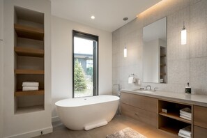 Shower - 11 Treeline (4-Bedroom Home) by Moonlight Basin Lodging by Moonlight Basin Lodging (Big Sky)