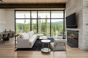 Living area - 11 Treeline (4-Bedroom Home) by Moonlight Basin Lodging by Moonlight Basin Lodging (Big Sky)